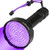 UV Blacklight Flashlight, Super Bright 128 LED Pet Dog Cat Urine Detector light Flashlight for Pet Urine Stains, UV Black light Flashlight for Bed Bugs, Scorpions Hunting