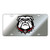 Georgia Bulldogs New Uga Design Laser Cut Inlaid Mirror License Plate
