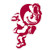 Craftique Ohio State Magnet (Angry Brutus Magnet (3''4''6''12''), 6")
