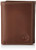 Timberland Mens Leather Trifold Wallet With ID Window, Brown (Hunter), One Size