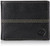 Timberland Men's Blix Slimfold Leather Wallet, Black (Quad Stitch), One Size