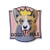 Dogs Rule Patch Embroidered Iron-On Applique for Backpacks Jeans Jackets T-Shirts Clothing