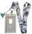 Koala Bear Print Lanyard w/ID Badge Holder and Charm