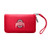 NCAA Ohio State Buckeyes Zip Organizer Pebble Wallet