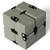 EDC Fidgeter Grey Infinity Cube Fidget Toys. Prime Quality Fidget Cubes Gadgets for Adults and Children. Cool Stress Toy, Desk Accessories, Home Office Anxiety Sensory and Stress Relief Puzzle