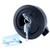 Amarine Made 2" Flush Pull Slam Latch for Boat Deck Hatch 1/4" Door Locking Style-Black (1-Pack)