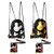 Disney Mickey Mouse Drawstring Backpacks and Black Lanyards 4 Pack