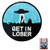 MUNAN Get in Loser X - Files UFO Alien Patch Embroidered Applique Iron On Sew On Emblem