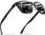 ATTCL Men's Retro Metal Frame Driving Polarized Sunglasses For Men 18587black