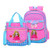 Adanina Cute Bowknot Princess Wind Girls Prints Students Backpack Elementary Bag Sets for Girls