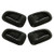 ACD.auto compatible for 1993-1997 Toyota Corolla Geo Prizm Inside Inner Door Black Handle Set 4pcs