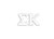 Officially Licensed Sigma Kappa 6" x 3" Window Decal - White