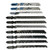 20 Pcs T-Shank Assorted Jigsaw Blades Set with Storage Case, Made with HCS Jig Saw Blades Fits Most T Shank Jig Saw, Blades optimized for cutting Metal, Wood, PVC, and Plastic