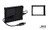 getgear Silicone External Hard Drive Bumper Case for WD My Passport, My Passport for Mac Portable External Hard Drive, 1TB, 2TB (0.54" Height), Strong-Shock Absorbing, Slip-Resistant (Black)