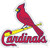 MLB St. Louis Cardinals 12-Inch Vinyl Magnet