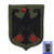 MUNAN Patch - Germany Coat of Arms Patch German Eagle Shield Tactical Patch Tactical Military Embroidery Badge Hook and Loop Patches
