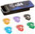 Dunlop JVHPT04H John Van Hamersveld Jimi Pick Tin, Assorted, Heavy, 6 Picks/Tin