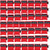 Pack of 50pcs CPR Mask Keychain Ring Emergency Kit CPR Face Shields for First Aid or CPR Training (Red-50)