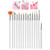 GTNINE Nail Art Brushes Design Dotting Painting Drawing Gel Nail UV Polish Brush Pen Tools Set
