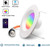 ZEIOUA 187x77mm Smart Led Recessed Downlight, 6 Inch WIFI Ceiling Lighting, Color Changing & Voice Control with Alexa Google Home, No Hub Required