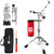 Snare Drum Stand Lightweight Double Braced Adjustable Height Snare Stand with Drum Stick Holder, Padded Carrying Bag and Drumsticks Fit 10" to 15" Dia Drums