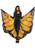 Leg Avenue Women's Costume, Orange/Bla, O/S