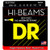DR Strings Hi-Beam - Stainless Steel Round Core Medium 6 String 30-130 (Renewed)