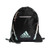 adidas Unisex Rumble III Sackpack, Black/Glow Pink/Clear Mint, ONE SIZE