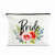 Bridal Shower Gifts Bachelorette Gifts Bachelorette Party Favors Wedding Gifts Engagement Gifts Bride Gifts Bride Makeup Bag Miss to Mrs Bride to be Gifts Cosmetic Bag (Blue-Pink)