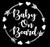 LLI Baby On Board Arrow Circle | Decal Vinyl Sticker | Cars Trucks Vans Walls Laptop | White | 5.5 x 5.4 in | LLI1453