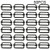 Acronde 50PCS 1" Metal Slide Buckle Triglides Slides Rectangle Adjustable Webbing Slider for Fasteners, Strap, Backpack DIY Accessories