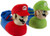 Super Mario Brothers Mario and Luigi Socktop Slipper for Kids, with Classic Sound Chip, Size 2-3