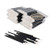 640PCS Disposable Lip Brushes Make Up Brush Lipstick Applicators Wands Makeup Applicators Brushes Lip gloss Applicators Tester Wands Disposable Lip Brushes Tool Kits Makeup Beauty Tool Kits Black