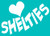 Imagine This Car Window Decal, Heart Shelties