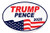 Imagine This O8000 Trump Pence 2020 Oval Car Magnet