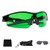 Happy Hydro LED Grow Room Glasses - Green Lens for Protection from LED Lighting - UV Blocking Wrap Around Design