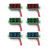 DaFuRui 6pcs Mini Digital Voltmeter DC 4V-30V 0.28 Inch Two-Wire Mini Digital Voltmeter Voltage Tester Meter 3 Colors
