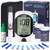 Diabetes Testing Kit, 100 Lancets, 100 Glucometer Strips, 1 Blood Glucose Meter, 1 Lancing Device, Blood Sugar Monitor Kit with Test Strips and Lancets, Sugar Machine for Diabetes, No Coding