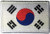 Tactical South Korea Flag Hook and Loop Fastener Backing Patch - 2"x3" - By Ranger Return (RR-TACT-0SKR-FLAG)