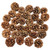 30PCS Natural Christmas Pine Cones Bulk for Craft Home Ornament Winter Holiday Home Decor Vase Bowl Filler