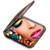Miss Sweet Compact Mirror for Purse Pocket Mirror True image&10X magnification (Black)