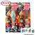 Jurassic World Dinosaur Pop Ups Case Holder (T-rex, Velociraptor) with Chupa Chups Lollipops and 2 Gosu Toys Stickers (2 Pack)