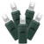Vickerman 50 Light Wide Angle Pure White LED Light Set on Green Wire