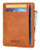 PIEROS - Slim Minimilist RFID Blocking Wallets for Men, Genuine Full Grain Leather Credit Card Holder