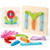 SZLhappyboy Wooden Letter Number Construction Activity Set, Educational Preschool Toddler Toys, Shape Color Recognition, Pegboard Number Sorter Board Blocks Stack Sort for Toddler Boys Girls