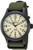 Timex Men's TW4B15500 Expedition Scout 40mm Green/Black/Cream Nylon Slip-Thru Strap Watch