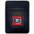 NCAA Siskiyou Sports Mens Georgia Bulldogs Leather Money Clip/Cardholder One Size Black