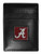 NCAA Siskiyou Sports Mens Alabama Crimson Tide Leather Money Clip/Cardholder Packaged in Gift Box One Size Black