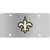 Siskiyou NFL New Orleans Saints Steel License Plate with Digital Graphics Siskiyou NFL New Orleans Saints Steel License Plate with Digital Graphics