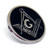 Masonic Square - Compasses Freemason Enamel Lapel Pin